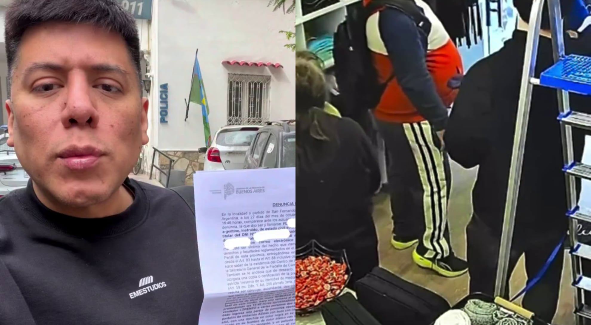 La indignación de Mariano de la Canal al ser víctima de mecheros: “Van a terminar presos estos muertos de hambre”
