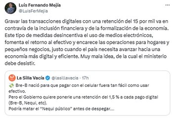 A la discusión se sumó