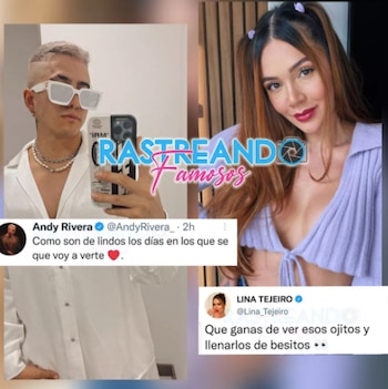 La pareja se dedicó amorosos