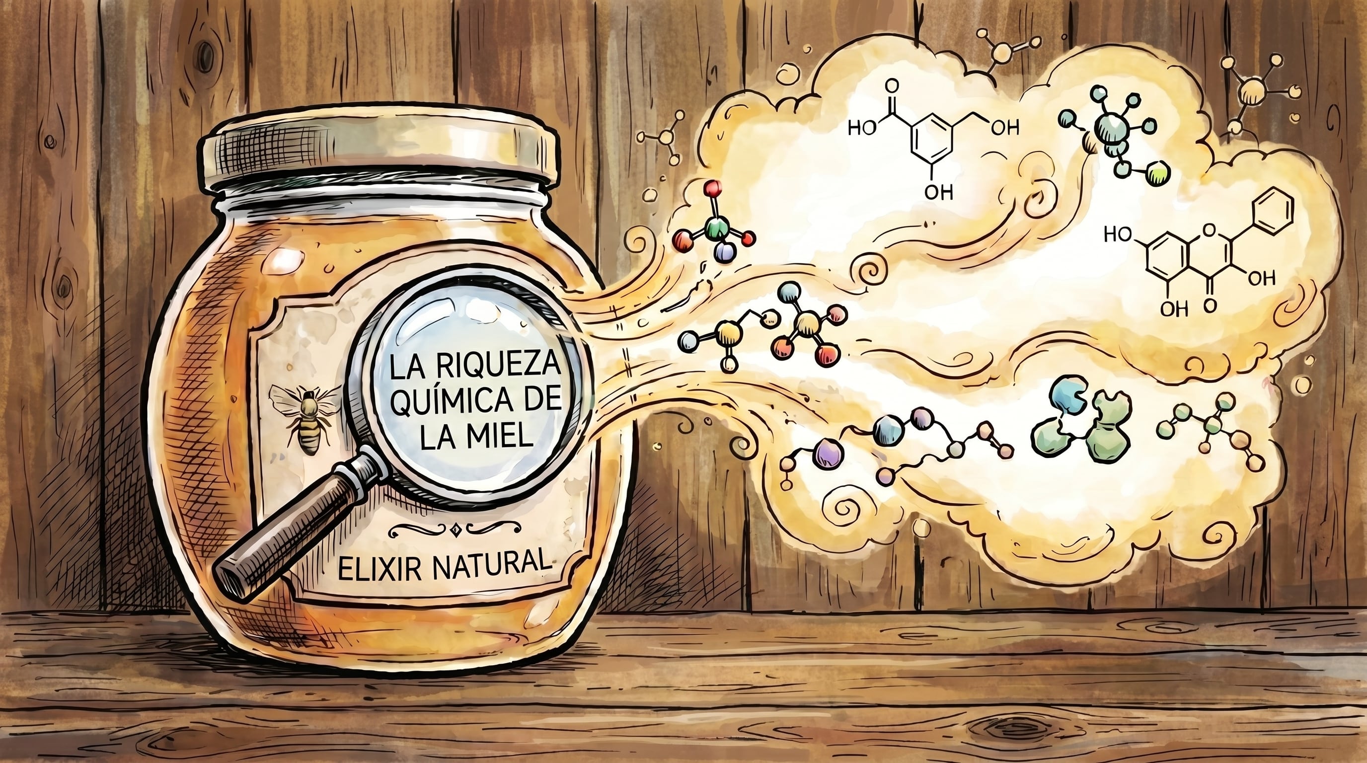La miel cruda ofrece mayor cantidad de compuestos antioxidantes, enzimas y nutrientes que la miel industrializada, aunque representa riesgos para niños menores de un año debido a posibles bacterias (Imagen Ilustrativa Infobae)