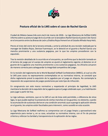 La Liga Mexicana de Softbol