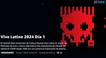 El Vive Latino se transmitirá