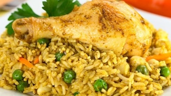 Receta de arroz con pollo