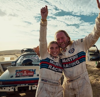 Junto a su padre, Sebastiaan,