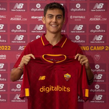Dybala llegó a la Roma