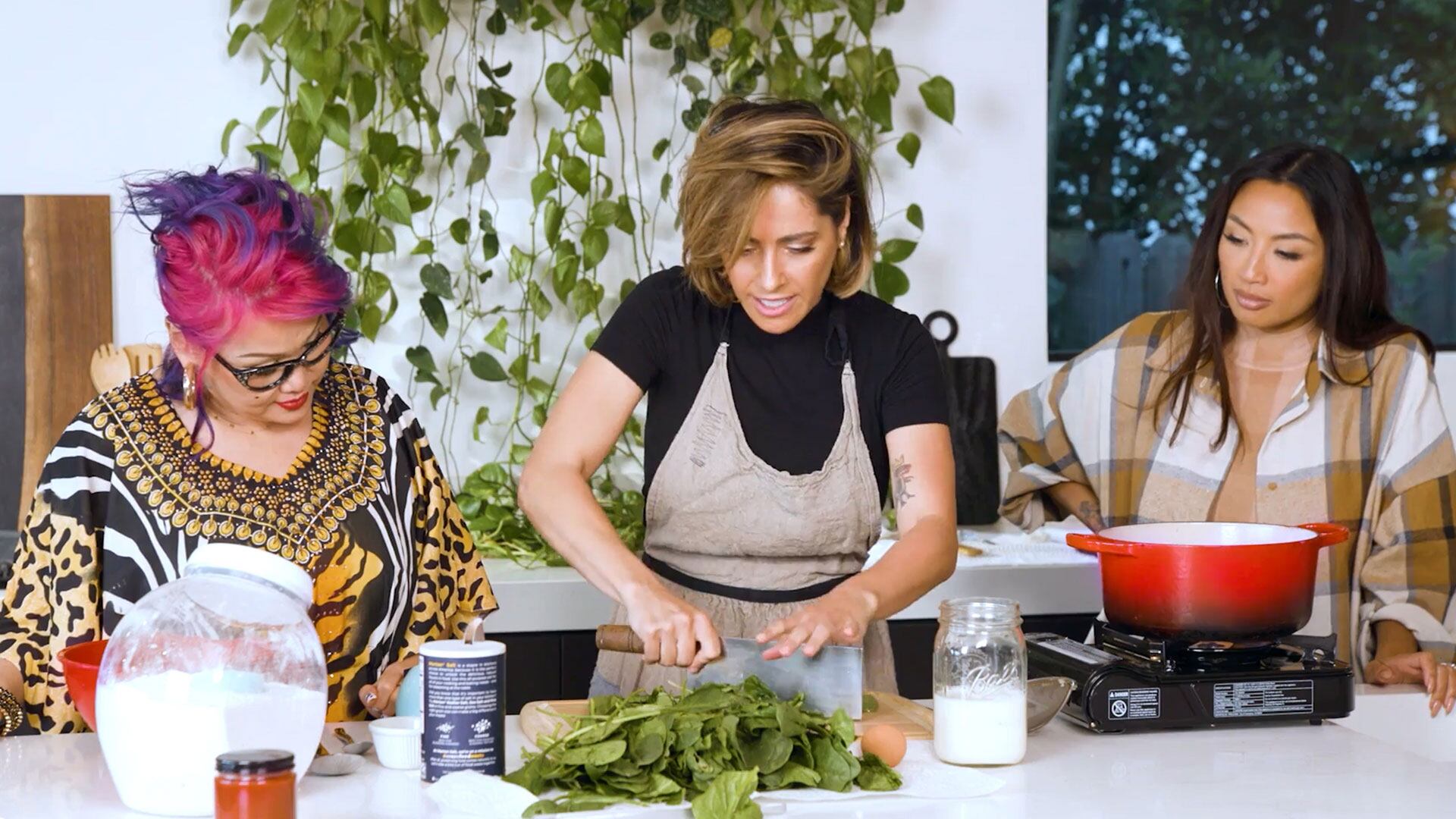 Asi fue el debut de Victoria Vannucci cocinando en la televisión de Estados Unidos
