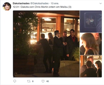 Fans difundieron imágenes de la