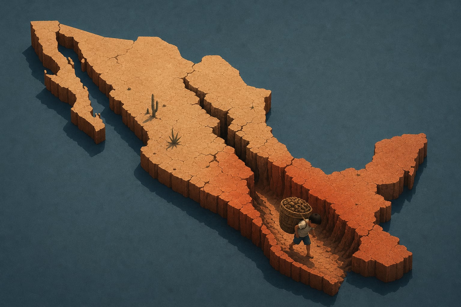 La desigualdad geográfica es evidente: un niño o adolescente en el estado de Guerrero tiene más de cuatro veces más probabilidades de trabajar que uno radicado en Sinaloa. (Imagen Ilustrativa Infobae)