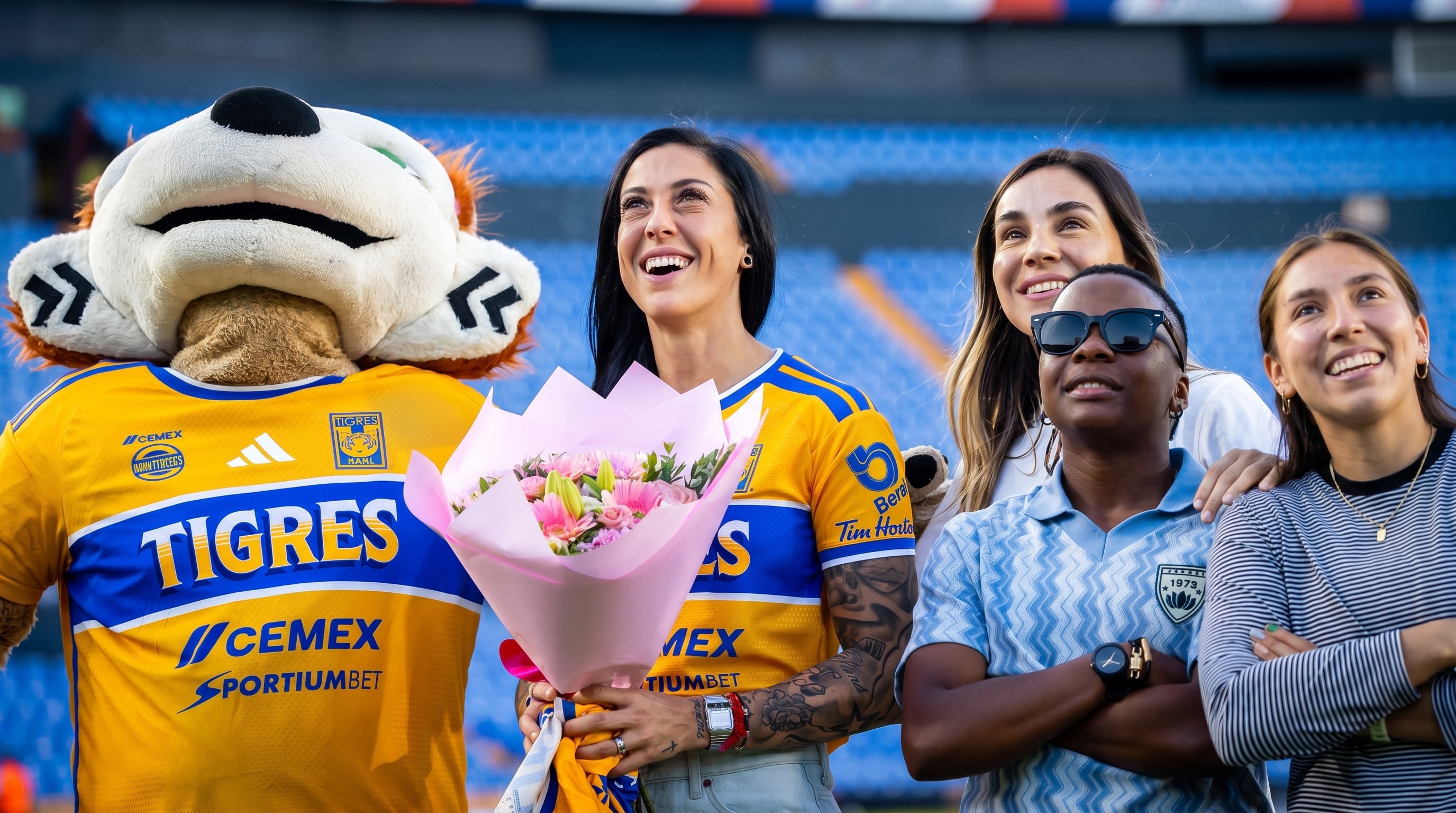 La jugadora fue homenajeada en el estadio Universitario (Imagen Ilustrativa Infobae)