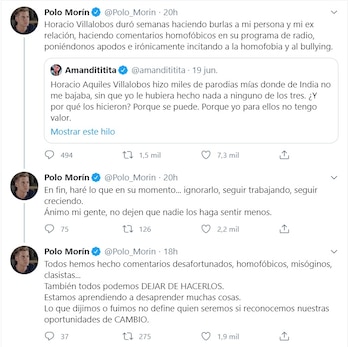 Los mensajes de Polo Morín