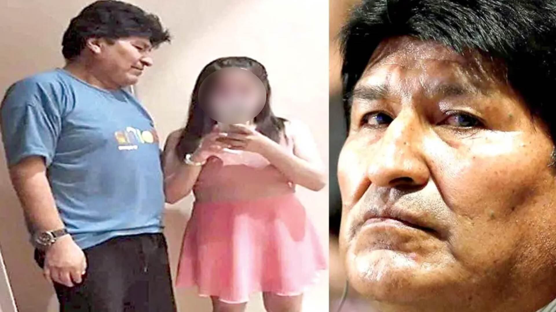 Fotografías del expresidente de Bolivia, Evo Morales, junto a Noemí M., difundidas en redes sociales y medios de comunicación.