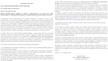 La Unal informó las nuevas condiciones de ingreso al campus y los requisitos que deberán cumplir sus integrantes, visitantes y demás personas autorizadas. - crédito Unal