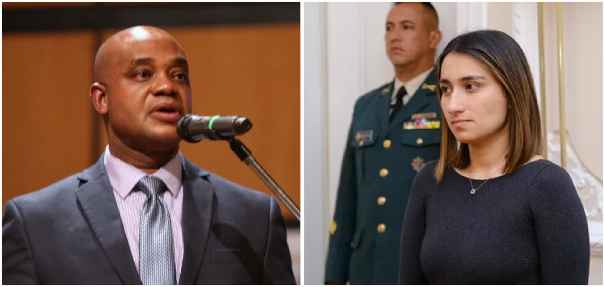 Luis Gilberto Murillo aseguró que el actual equipo de la Cancillería no tomó la decisión que debía para garantizar el suministro de pasaportes por parte de la Imprenta Nacional - crédito @LuisGMurillo / X y Colprensa