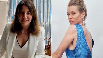 Guadalupe Guerrero y Nicole Neumann