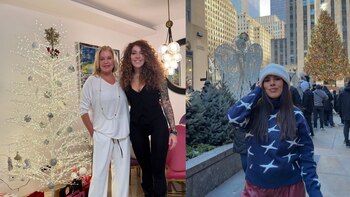 Bárbara Rey y su hija,