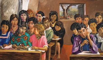 "Escuelita rural" (Santiago del Estero,