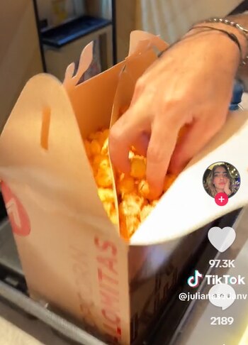 Juli Sedan mostró su asombro