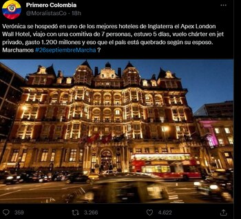 Trino que ofrecía información falsa