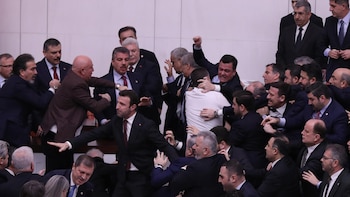 Estalla una pelea entre diputados