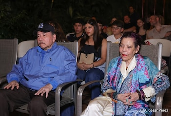 Daniel Ortega y Rosario Murillo