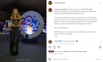 Cristina Hurtado será la presentadora