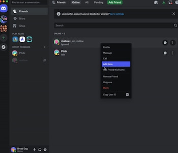 El usuario puede dejar de