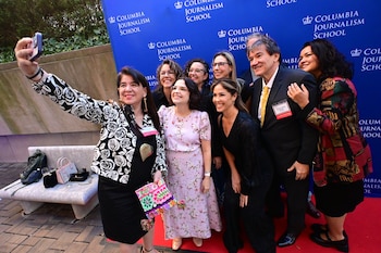 Ugaz, junto a Pedro Salinas,