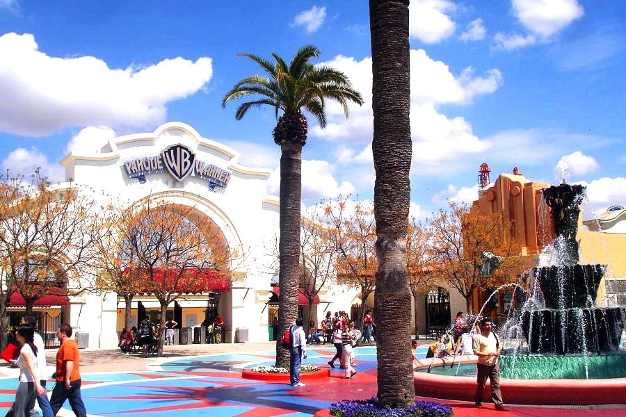 Parque Warner de Madrid, imagen de archivo.