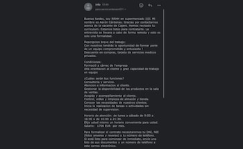 Los delincuentes contactan a las vícitmas por Gmail. (Instituto Nacional de Ciberseguridad de España)