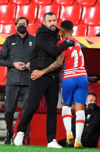 El entrenador del Granada FC,