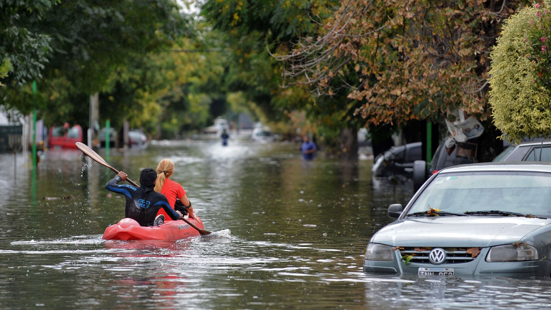 El fenómeno El Niño dejó fuertes inundaciones (Imagen de archivo)