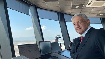 Así lució AMLO el día