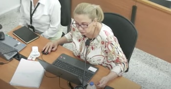 Lucy Marcela Laborde, fiscal encargada,