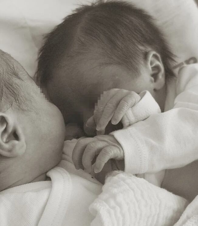 Luna Serrat y Daniel Ceballos son padres. (Instagram @Lunaserrat)