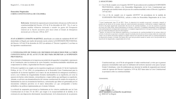 Esta fue la queja disciplinaria