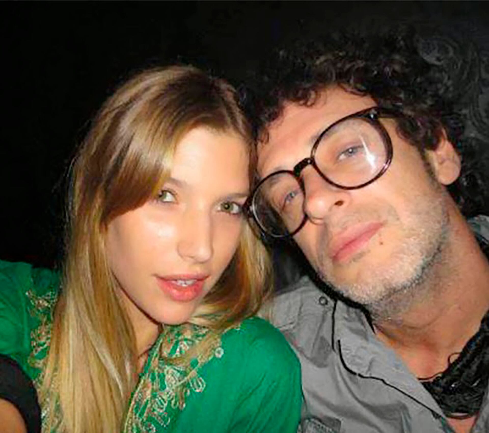 Chloe Bello y Gustavo Cerati