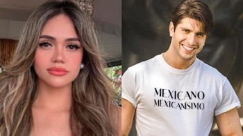 Mayra Goñi es captada cariñosa