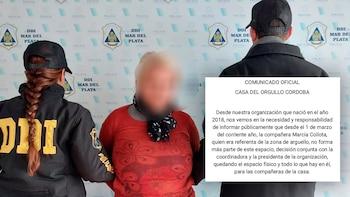 La mujer trans detenida por
