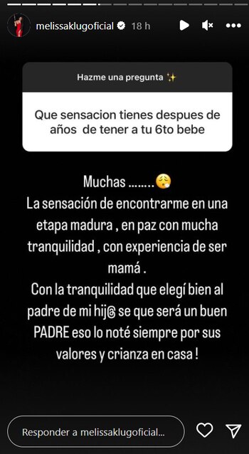 Melissa Klug elogia a Jesús