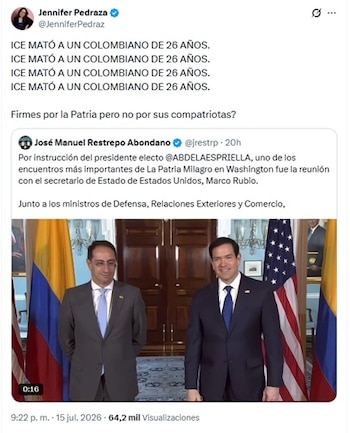 - crédito @JenniferPedraz/X
