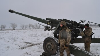 Artillery, ammunition, drones and heavy