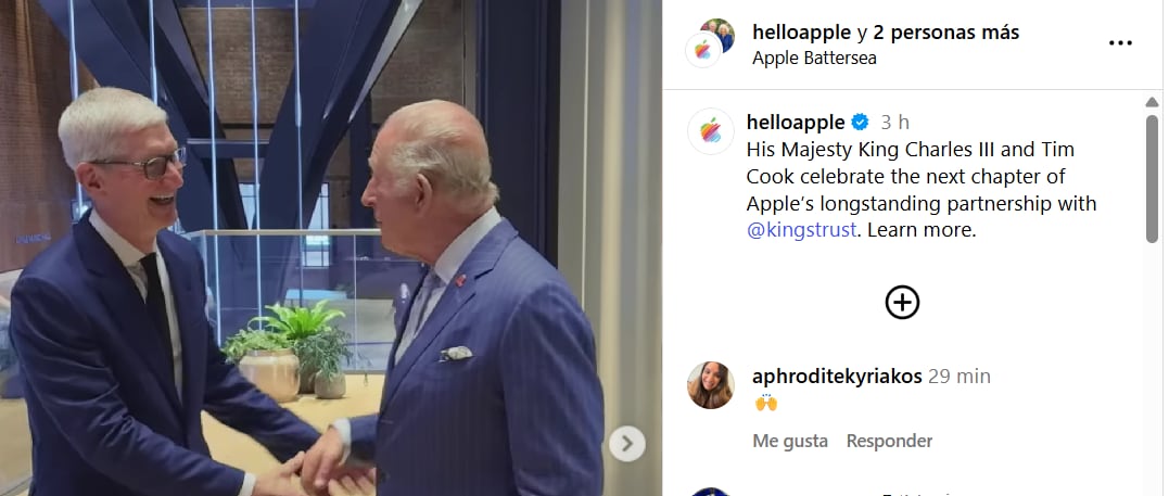 El anuncio se difundió a través de un video publicado en la cuenta de Instagram de Apple.
(Captura Instagram helloapple)