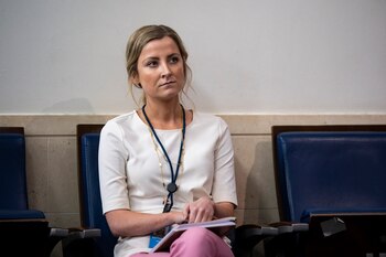 En la imagen la viceportavoz