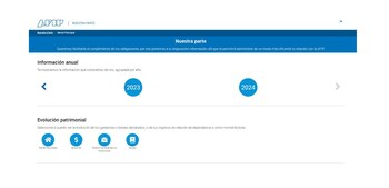 Servicio "Nuestra parte" en la