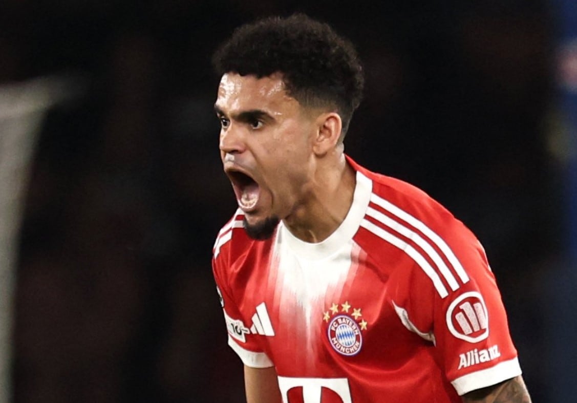 El atacante guajiro Luis Díaz se destacó una vez más en la Champions League, al convertirle al PSG en la