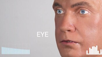 La cara de Alex está