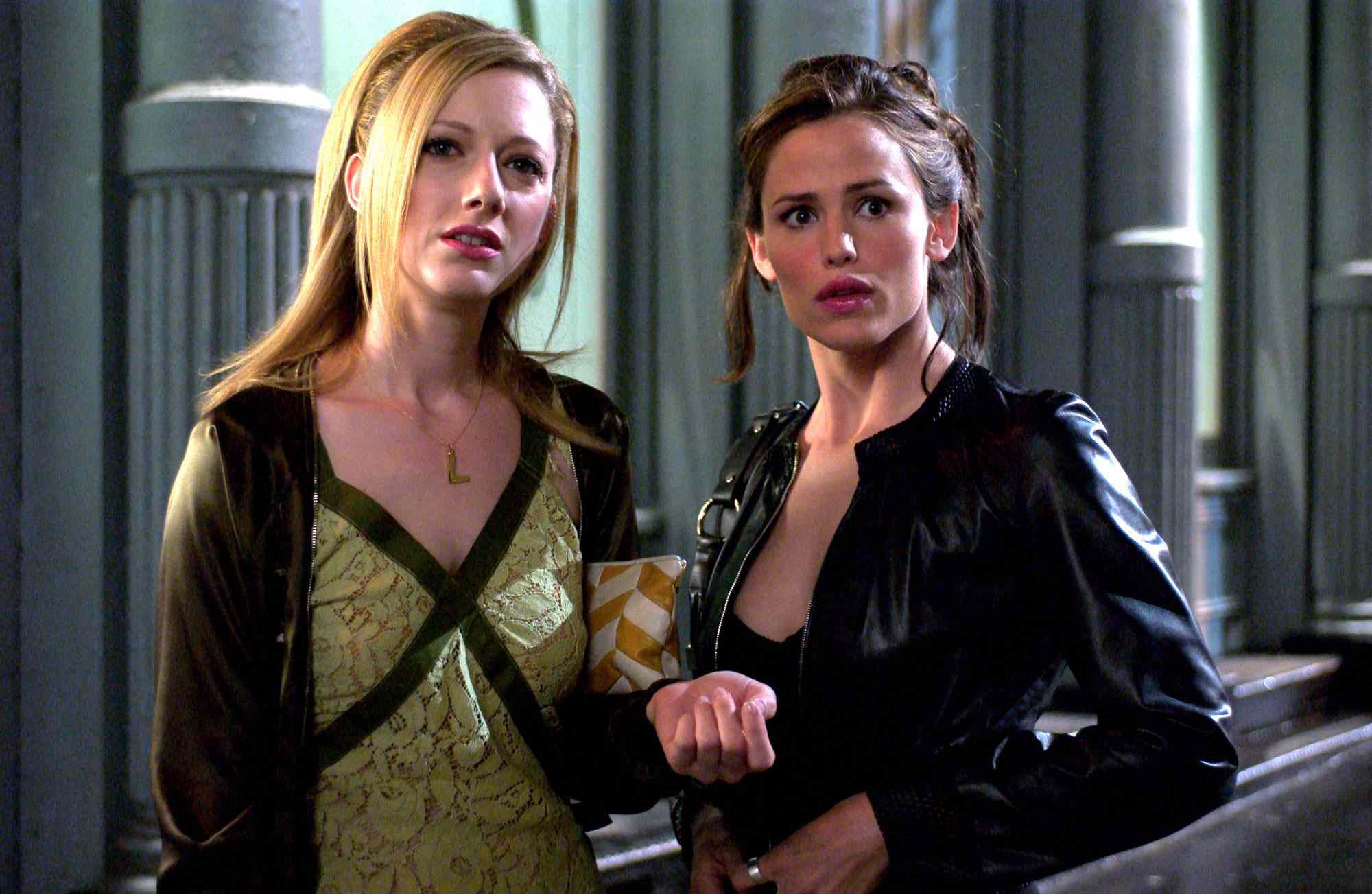 Judy Greer recordó cual fue su escena favorita junto a Jennifer Garner. (Captura de video)