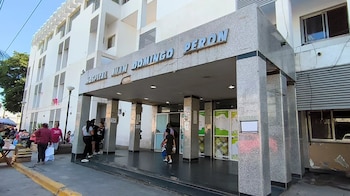 El hospital Juan Domingo Perón de Tartagal, adonde Nicolás Guzmán fue derivado de urgencia tras ser herido durante una pelea en Salvador Mazza