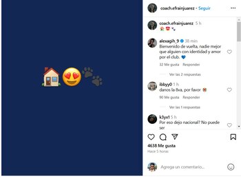 Efraín Juárez confirmó su llegada