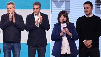 Agustín Rossi, Sergio Massa, Patricia